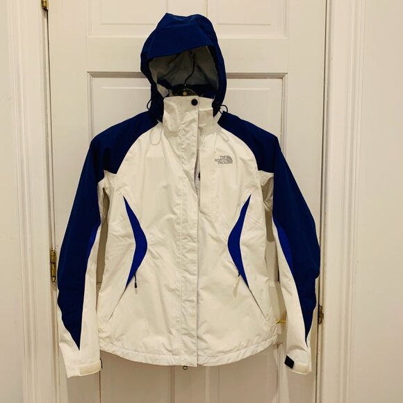 Women's THE NORTH FACE Hyvent Ski Snowboard Jacket 3-in-1with Fleece Jacket - Picture 1 of 16